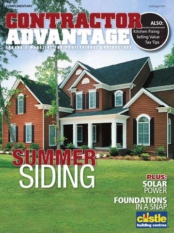 Contractor Advantage July / August 2012