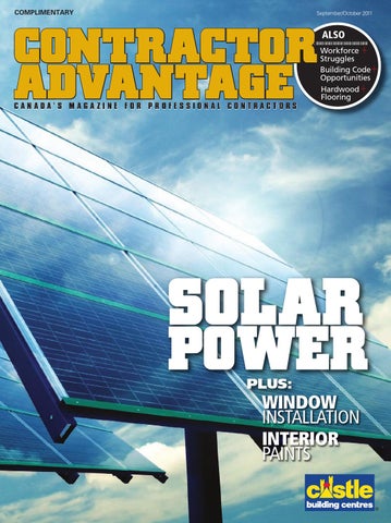 Contractor Advantage September / October 2011